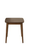 SIDE TABLE SQUARE WOOD BROWN