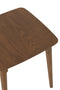 SIDE TABLE SQUARE WOOD BROWN