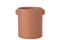 J-Line bloempot Handvat Steengoed - keramiek - perzik - Ø 14.00 cm