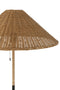 J-Line decoratie Slak - cement - grijs - 2 stuks