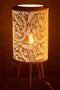 LAMP METAL PERFOR METAL WHT