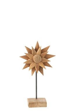SUNFLOWER MIA WOOD NATURAL S