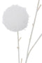BR 3 POMPOMS SNOW PLAST WHITE