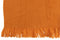 THROW FRINGES POLY ORANGE