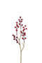 BRANCH BERRIES PLAST RED/GOLD