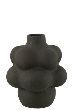VASE LIO CLAY BLACK L