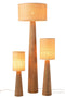 J-Line wereldbol Op Voet - hout - grijs/zwart - medium