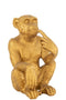 MONKEY THINKING RESIN GOLD