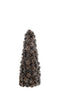 CONE DECO PINECONES DARK BRN S