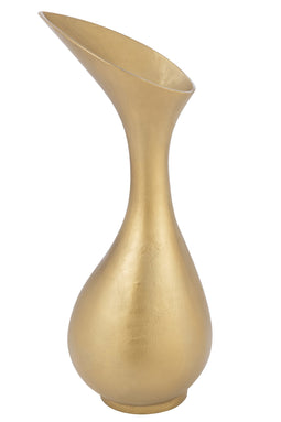 VASE OLIVIA ALUMINIUM GD L