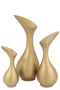 VASE OLIVIA ALUMINIUM GD L