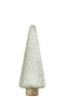J-Line kerstboom - glas - goud/transparant - small