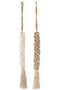 J-Line kerstboom - glas - goud/transparant - small