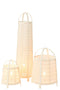 J-Line kerstboom - glas - goud/transparant - small