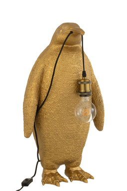 TABLE LAMP PENGUIN RESIN GOL L