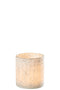 CANDLEHOLDER EZY GLASS WH M
