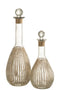 CARAFE STRIP OVAL GL GO/TRAN L