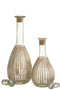 CARAFE STRIP OVAL GL GO/TRAN L