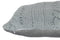 J-Line kussen Twist - polyester - grijs