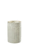 CANDLEHOLDER EZY GLASS WH L