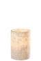 CANDLEHOLDER EZY GLASS WH L