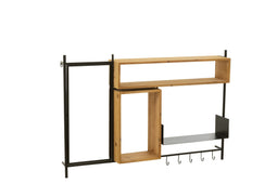 WALL COAT RA MIR TINA W/I BL/N