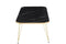 COFFEE TABLE PB/METAL GOLD/BL