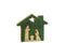 CRECHE HOUSE WOOD GREEN/NAT L