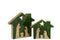 CRECHE HOUSE WOOD GREEN/NAT L