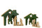 CRECHE HOUSE WOOD GREEN/NAT L