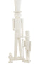 NUTCRACKER SNOW WOOD WHITE L