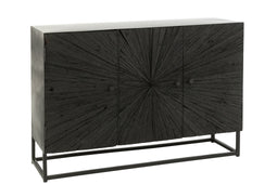 BUFFET SHANIL WOOD/IRON BLACK