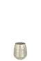 CANDLE HOLD SPARKL GLAS GOL M