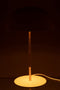 TABLE LAMP ED METAL WHITE