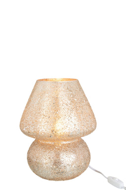 TABLE LAMP SPARKLE GLASS GOLD