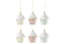 J-Line hanger Cake 2+2+2 - glas - mix - doos van 6