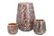 CANDLE HOLDER ALI GLASS BRO L