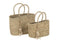CHAIR+CUSH RATT/TEXTILE NAT/WH