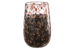 J-Line Geurkaars Mia - glas - zwart/mix - large
