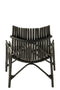 CHAIR RATTAN BLACK
