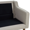Beliani LOKKA - Tweezitsbank - Lichtbruin - Polyester