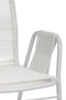 J-Line mand Rond Met Handvaten - jute - naturel/azuur