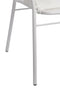 J-Line mand Rond Met Handvaten - jute - naturel/azuur