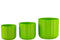 FLOWERPOT SUMMER CERAMIC GRN L