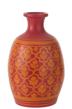 VASE FLOW+LIN TERRAC PK/OR