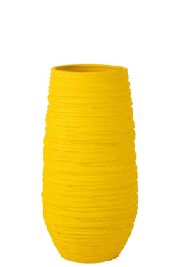 VASE FIESTA CERAMIC YELL XL