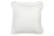 CUSHION EMBR FLOW+FRING COT WH