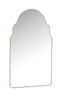 MIRROR WEST MDF/GLASS GOLD