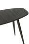 CONSOLE OVAL RECYCLE TEAK BL