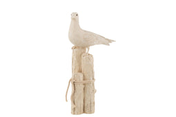 SEAGULL ON STAND POLY BEIGE L